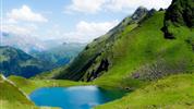 Alpské parky a střediska rakousko-švýcarského pomezí s kartou Montafon-Brandnertal