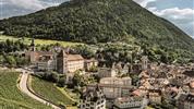 Švýcarsko letecky s panoramatickými vlaky Bernina Express a Ledovcový Express