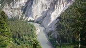 Švýcarsko letecky s panoramatickými vlaky Bernina Express a Ledovcový Express