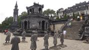 Okruh Vietnamem - cesta za romantikou - Hue - Khai Dinh tomb