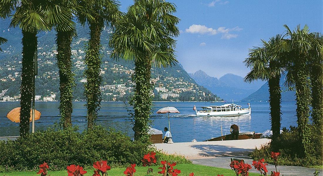 Vinice, palmy a jezera pod horskými štíty s jízdou Bernina Express a ledovcem Diavolezza