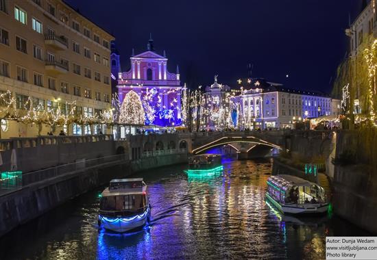 ADVENT V LUBLANI A SLOVINSKÉ TERMÁLY pro mlsouny čokolády a milovníky sektů