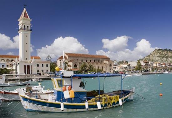 Zakynthos s výletem na Kefalonii - hotel - snídaně/večeře - 7 nocí