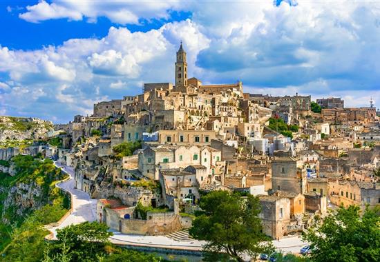 Apulie a Basilicata - Jižní Itálie letecky