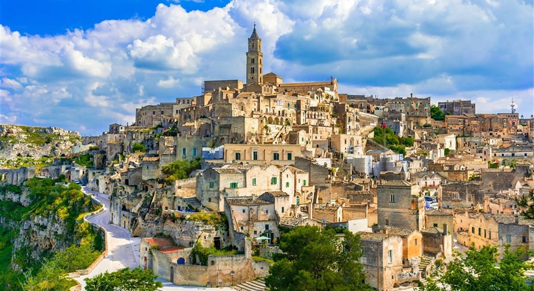 Apulie a Basilicata - Jižní Itálie letecky