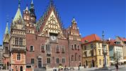 Cestou polských králů až k dunám Baltského moře - Wroclaw - Stará radnice