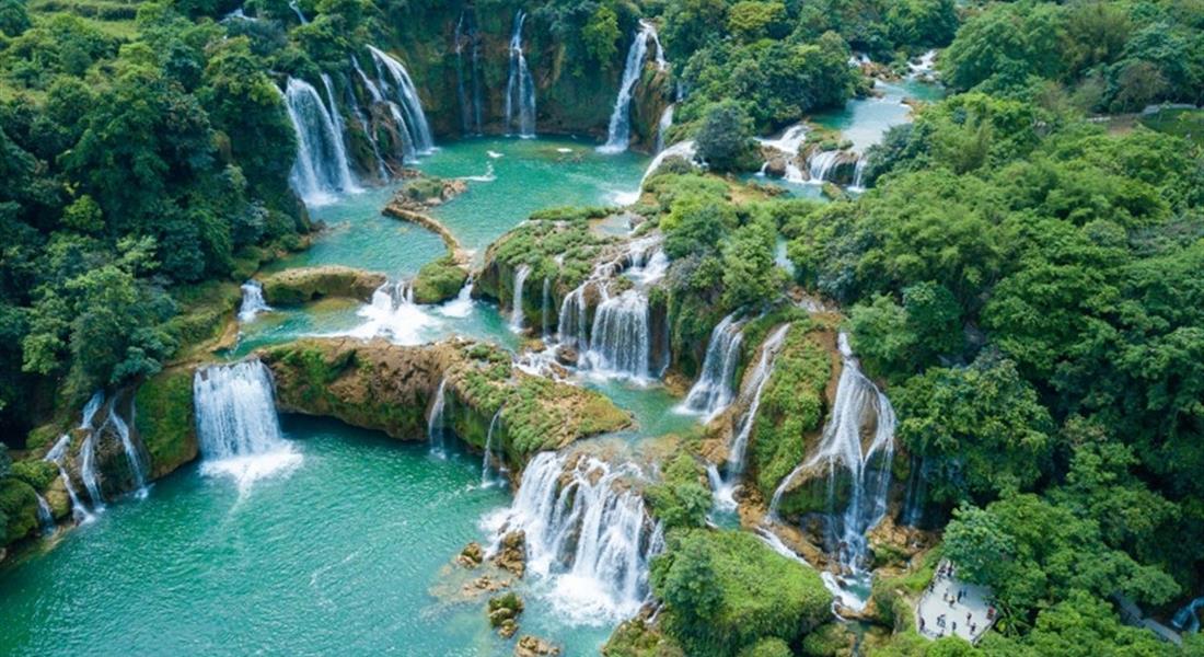 Přírodní skvosty severního Vietnamu - Ban Gioc Waterfall