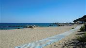 Evita Resort - písečná pláž Faliraki
