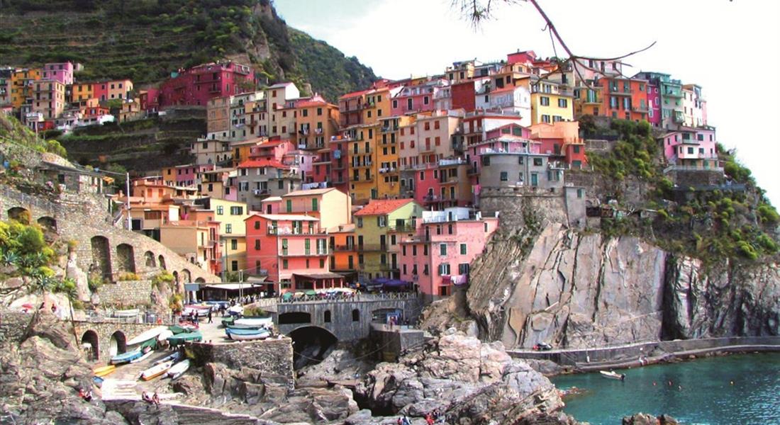 Toskánsko a Cinque Terre letecky