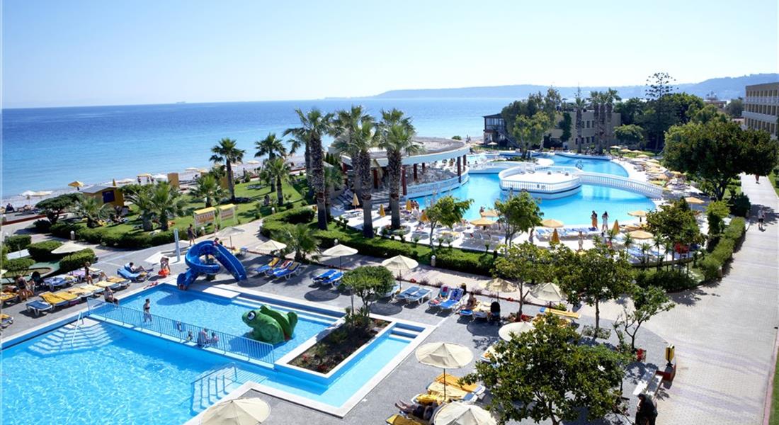 Sunshine Rhodes - příjemný hotel u krásné pláže letovisko Ialyssos