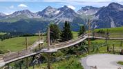 Švýcarsko letecky s panoramatickými vlaky Bernina Express a Ledovcový Express