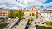 Luxusní pobyt v lázních Bled s výlety v Julských Alpách a Lublaň