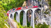 Ze subtropického Švýcarska k vrcholům 4tisícovek s jízdou Bernina Express - Bernina Express