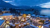 Advent v Salcburku a na jezeře Wolfgangsee