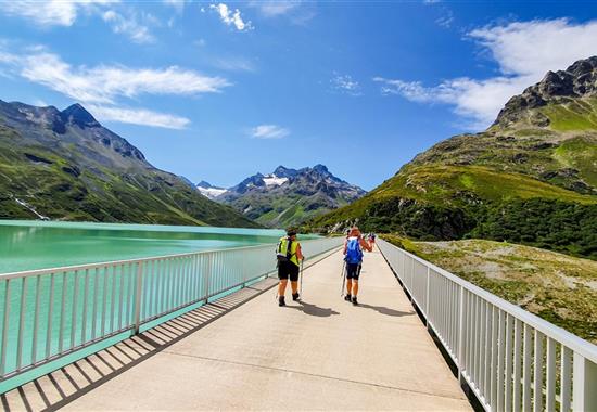Alpské parky a střediska rakousko-švýcarského pomezí s kartou Montafon Brandnertal WildPass