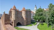 Polský Balt a Varšava - Hradby starého města ve Varšavě